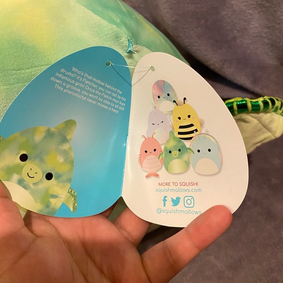 Squishmallow Fletcher the Pterodactyl - Picture 3 of 5